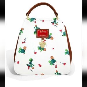 Disney Parks Loungefly Mickey Mouse Cactus Convertible Bag Purse Crossbody